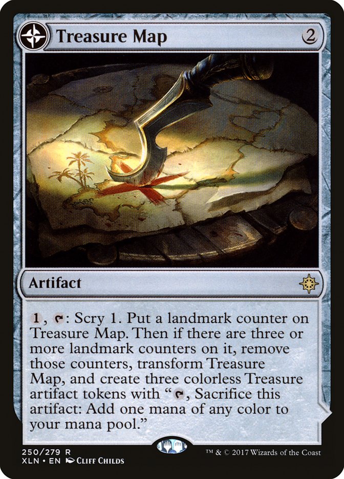 Treasure Map // Treasure Cove (XLN-250) - Ixalan: (compasslanddfc)