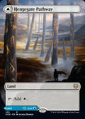 Hengegate Pathway // Mistgate Pathway (KHM-293) - Kaldheim: (Showcase) (Borderless) Foil