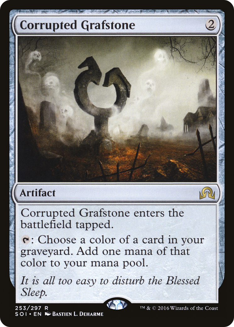 Corrupted Grafstone (SOI-253) - Shadows over Innistrad Foil