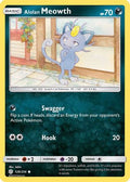 Alolan Meowth 128/236 - SM  Cosmic Eclipse