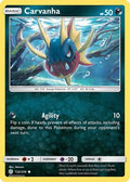 Carvanha 132/236 - SM  Cosmic Eclipse Reverse Holofoil