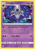 Lunala 102/236 - SM  Cosmic Eclipse Reverse Holofoil
