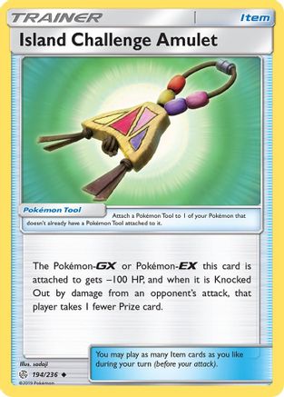 Island Challenge Amulet 194/236 - SM  Cosmic Eclipse
