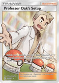 Professor Oak's Setup (Full Art) 233/236 - SM  Cosmic Eclipse Holofoil