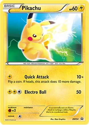 Pikachu BW54/101 - Black and White Promos
