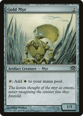 Gold Myr (HOP-114) - Planechase