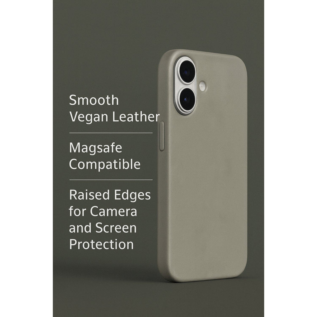 iPhone 17 Case - Vegan Leather MagSafe | Indy Series