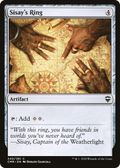 Sisay's Ring (CMR-340) - Commander Legends
