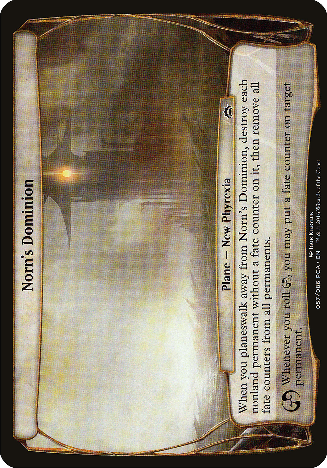 Norn's Dominion (OVER-057) - Planechase Anthology Planes