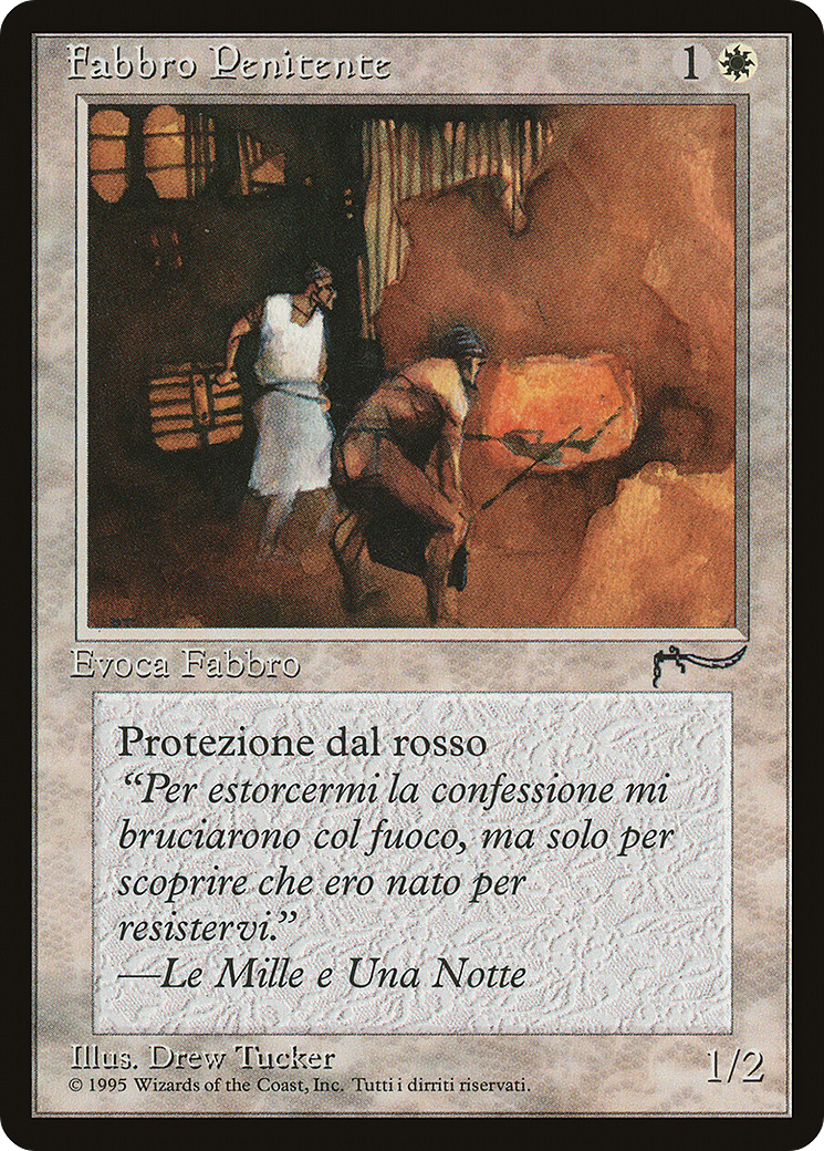 Repentant Blacksmith (REN-010) - Rinascimento