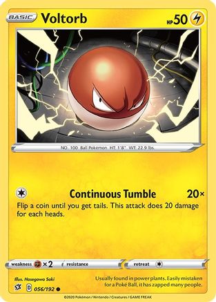 Voltorb 056/192 - SWSH02 Rebel Clash