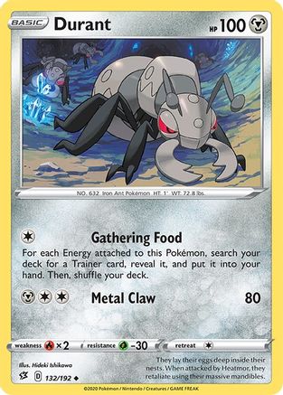 Durant 132/192 - SWSH02 Rebel Clash