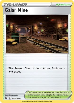 Galar Mine 160/192 - SWSH02 Rebel Clash