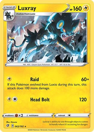 Luxray 062/192 - Deck Exclusives