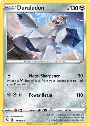 Duraludon (SWSH Rebel Clash) 138/192 - Deck Exclusives