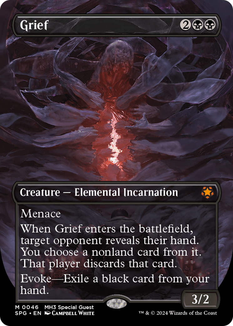 Grief (SPG-046) - Special Guests (Borderless) Foil