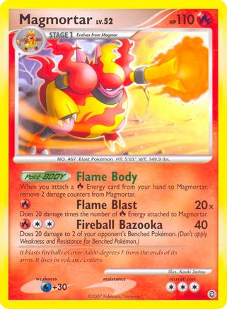 Magmortar 031/132 - Deck Exclusives - Holofoil