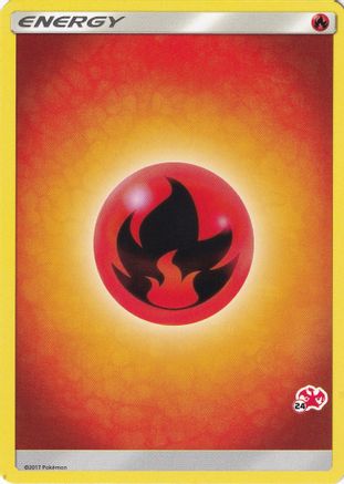 Fire Energy (# Charizard Stamped)  - Battle Academy