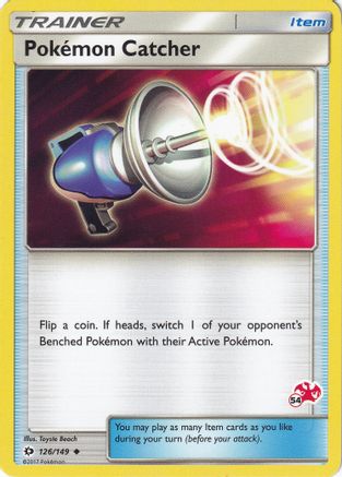 Pokemon Catcher (# Charizard Stamped) 126/149 - Battle Academy