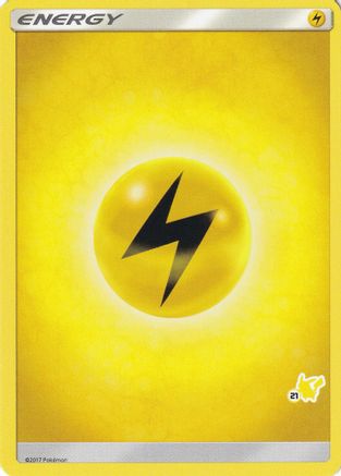 Lightning Energy (# Pikachu Stamped)  - Battle Academy