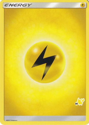 Lightning Energy (# Pikachu Stamped)  - Battle Academy