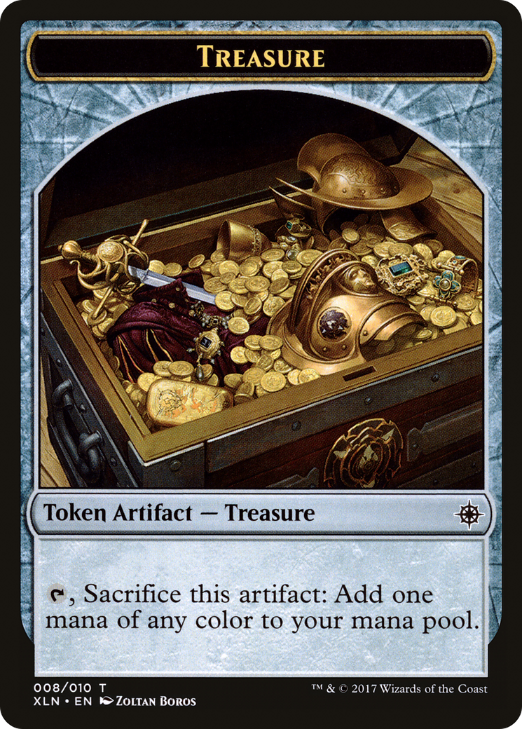 Treasure (XLN-008) - Ixalan Tokens Foil