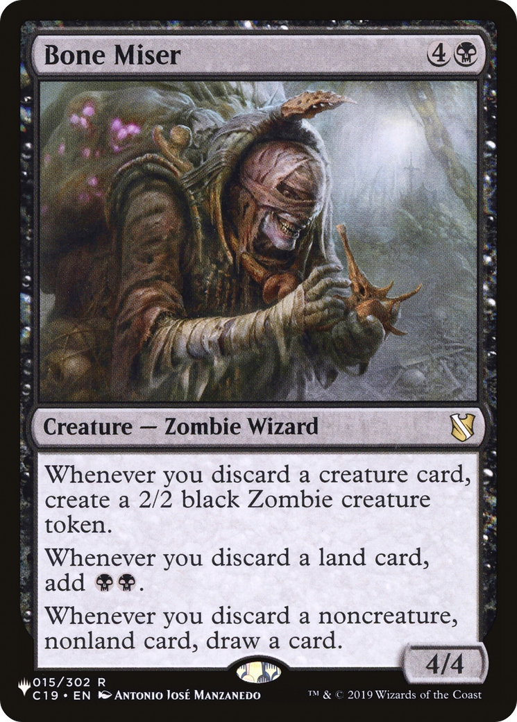 Bone Miser (LIST-C19-15) - The List