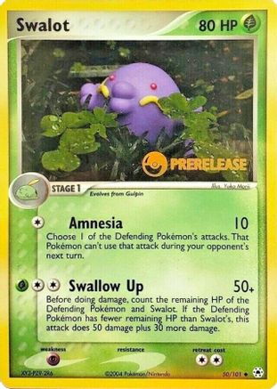 Swalot (Prerelease) 050/101 - Nintendo Promos