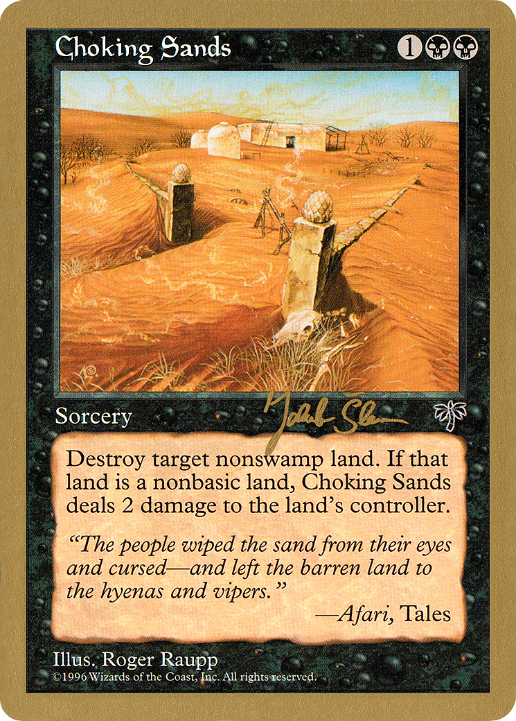 Choking Sands (WCD-) - World Championship Decks 1997