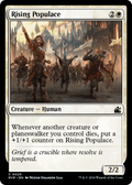 Rising Populace (RVR-025) - Ravnica Remastered Foil