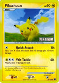 Pikachu [Platinum] 070/100 - Burger King Promos Reverse Holofoil