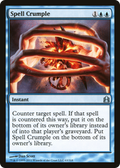 Spell Crumple (CMD-063) - Commander 2011