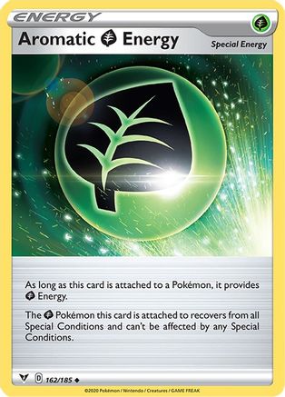 Aromatic Grass Energy 162/185 - SWSH04 Vivid Voltage