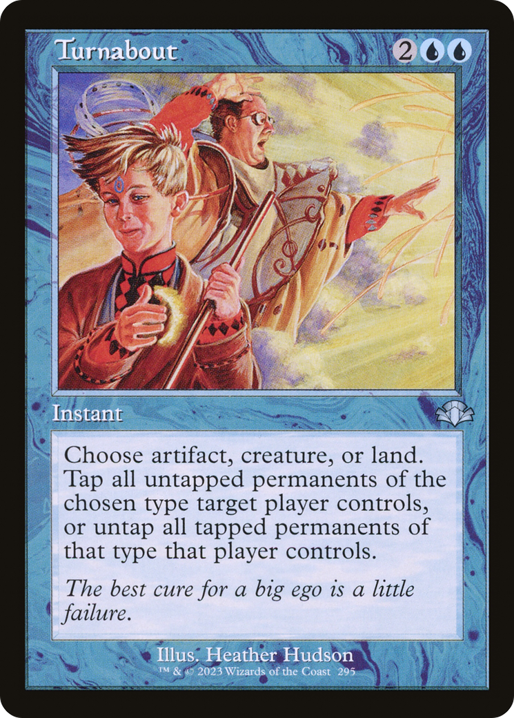 Turnabout (DMR-295) - Dominaria Remastered Foil