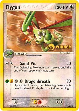 Flygon (e-League) [Winner] 025/40 - Nintendo Promos