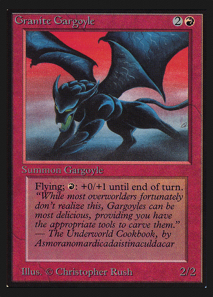Granite Gargoyle (CED-) - Collectors' Edition