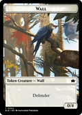 Wall (BLB-004) - Bloomburrow Tokens Foil