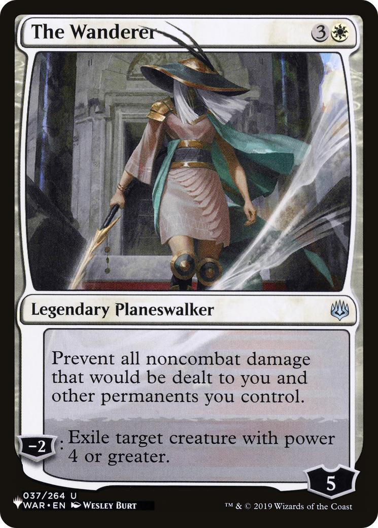 The Wanderer (LIST-WAR-37) - The List