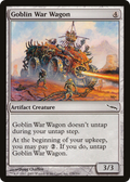 Goblin War Wagon (MRD-179) - Mirrodin Foil