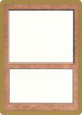 Blank Card (WCD-) - World Championship Decks 2000