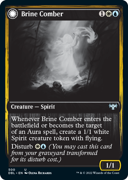 Brine Comber // Brinebound Gift (DBL-500) - Innistrad: Double Feature: (Double Faced Transform)