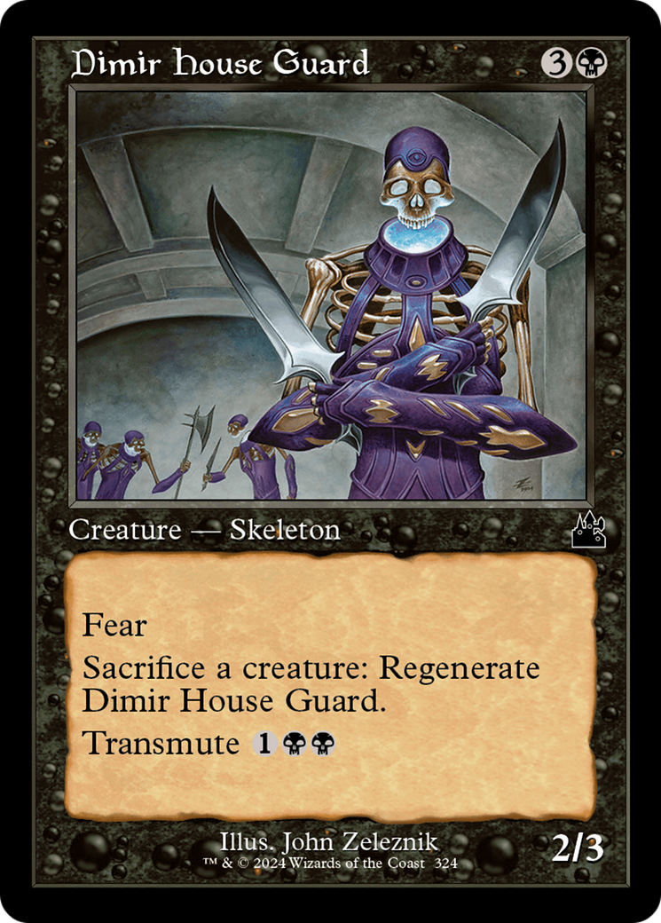 Dimir House Guard (RVR-324) - Ravnica Remastered