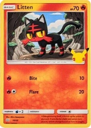 Litten 015/25 - McDonalds 25th Anniversary Promos
