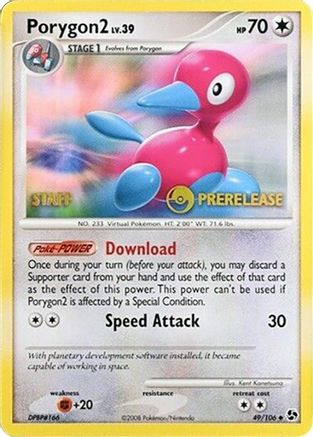 Porygon2 049/106 - Diamond and Pearl Promos