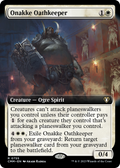 Onakke Oathkeeper (CMM-755) - Commander Masters: (Extended Art) Foil