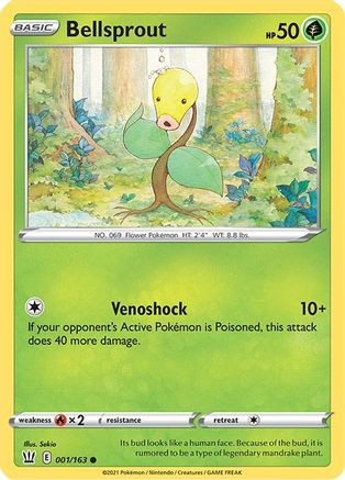 Bellsprout 001/163 - SWSH05 Battle Styles