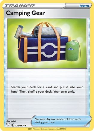 Camping Gear 122/163 - SWSH05 Battle Styles