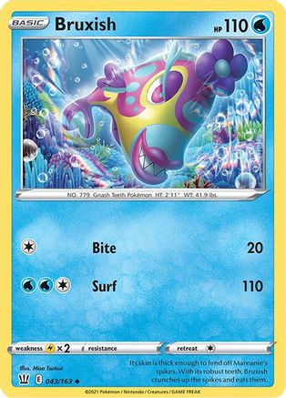 Bruxish 043/163 - SWSH05 Battle Styles