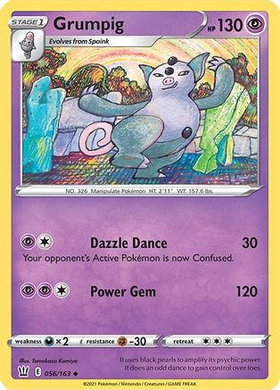 Grumpig 056/163 - SWSH05 Battle Styles