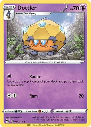 Dottler 064/163 - SWSH05 Battle Styles